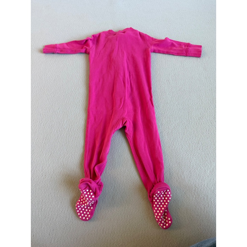 6pc Carters Just One You Little Me Hanna Andersson Baby Girl Sleepers 6mo / 9mo - Picture 14 of 16